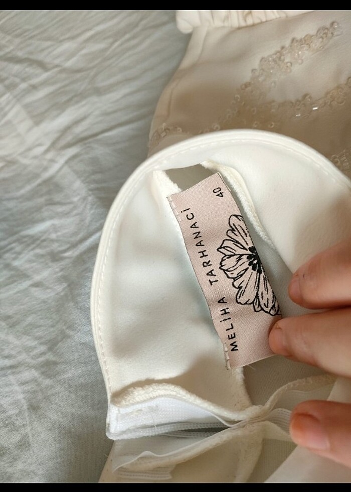 Meliha tarhanaci nikah elbisesi - Görsel 5