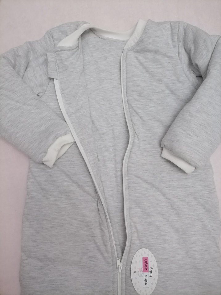 Gri Bebek Tulum Uyku Tulumu - Görsel 3