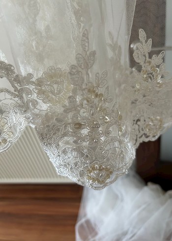 Pronovias Marka Fransiz Tullu Duvak