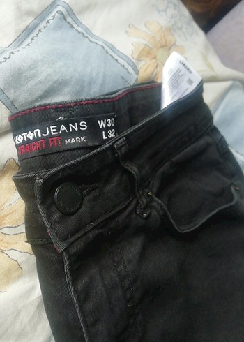 Koton Koyu gri, Bol Kesim Erkek Jean, tertemiz KOTON, 50 TL