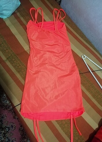 Parlak kumaş esnek sıfır ayarında 36 numara  - Görsel 2