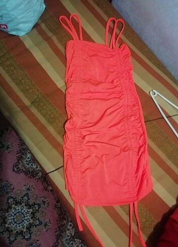 Parlak kumaş esnek sıfır ayarında 36 numara  - Görsel 3