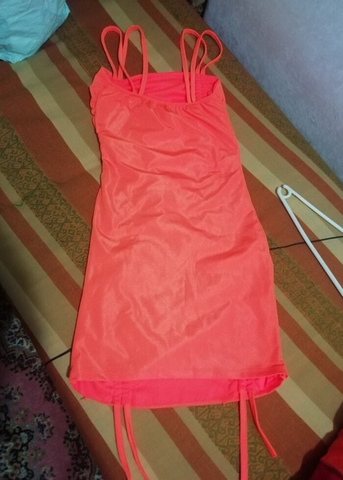 Parlak kumaş esnek sıfır ayarında 36 numara  - Görsel 2