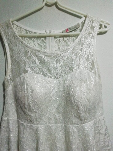 36 beden işlemeli parlak abiye 150 TL kaçmaz - Görsel 3