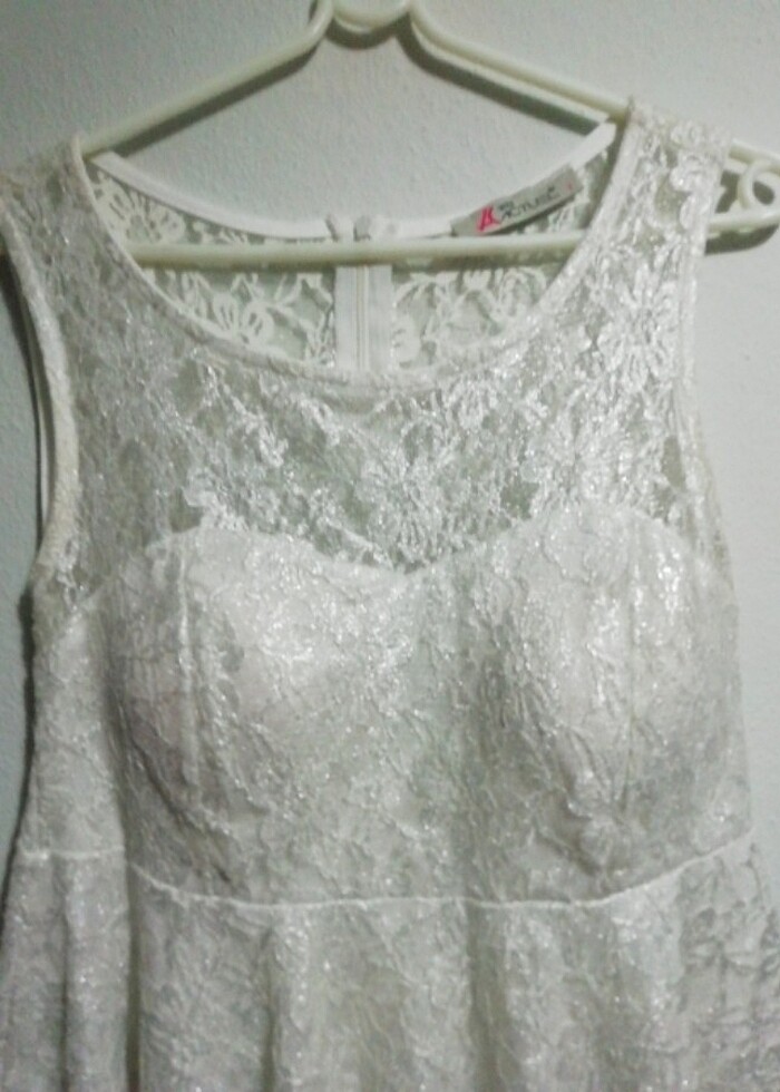 36 beden işlemeli parlak abiye 150 TL kaçmaz  - Görsel 3