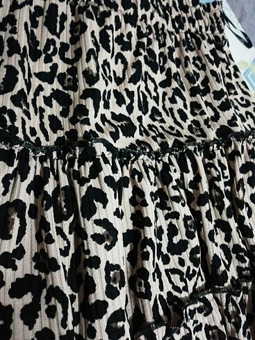 s Beden Blackpink marka leopar etek sıfır ürün, 100 TL kaçmaz