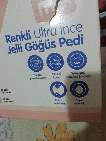Ultra ince jelli göğüs pedi,, 27 adet var sıfır,, HEPSİ 30 tl  - Görsel 6