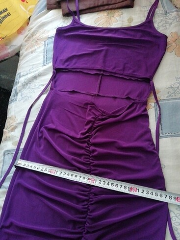 Eflatun abiye, trendyol marka,, sıfır ayarında 60 TL  - Görsel 12