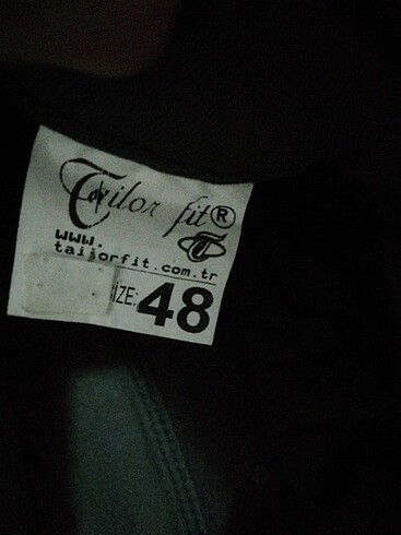 48 Beden Tailorfit marka kapri,, sıfır ayarında temiz,, 60 TL