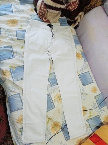 Mango marka keten pantolon 38 beden sıfırdan farksız 80 TL