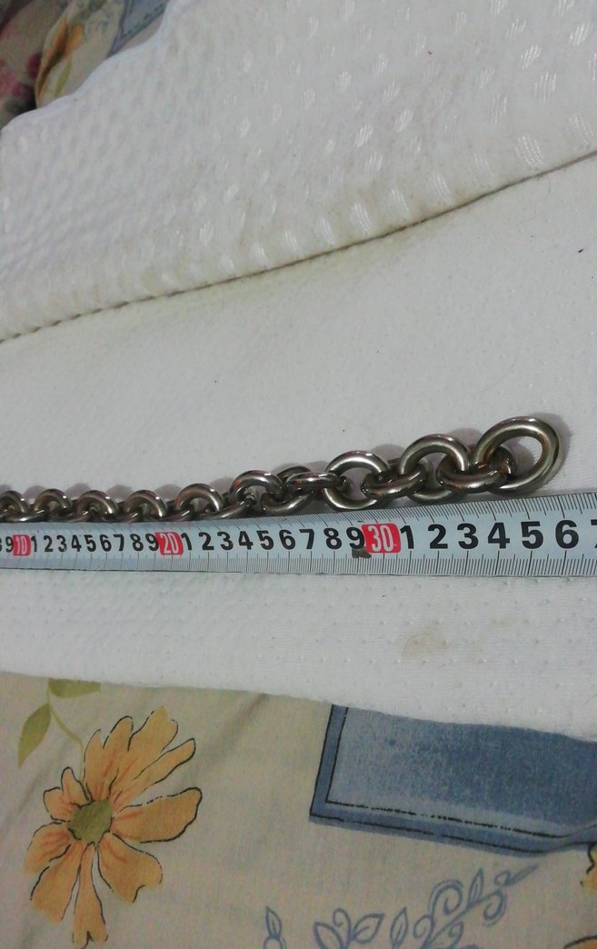 35 cm metal görünümlü çanta zinciri, sağlam,, 30 tl - Görsel 5