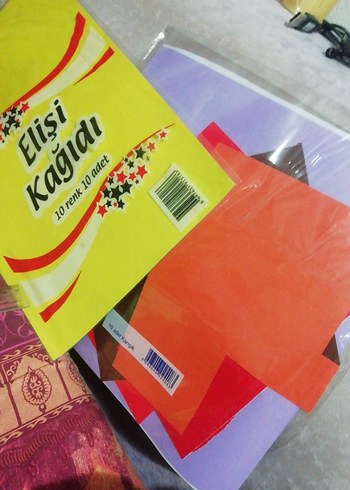 10..12 parça, kirtasiye pastel, keçeli, sulu boyalar,120TL - Görsel 9