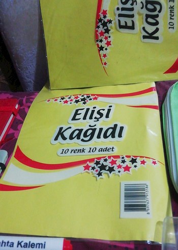 10..12 parça, kirtasiye pastel, keçeli, sulu boyalar,120TL - Görsel 8