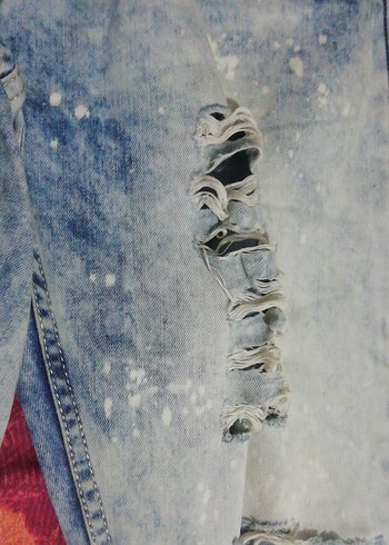 Chamur national, marka kot pantolon, sıfır gibi 150 TL - Görsel 7