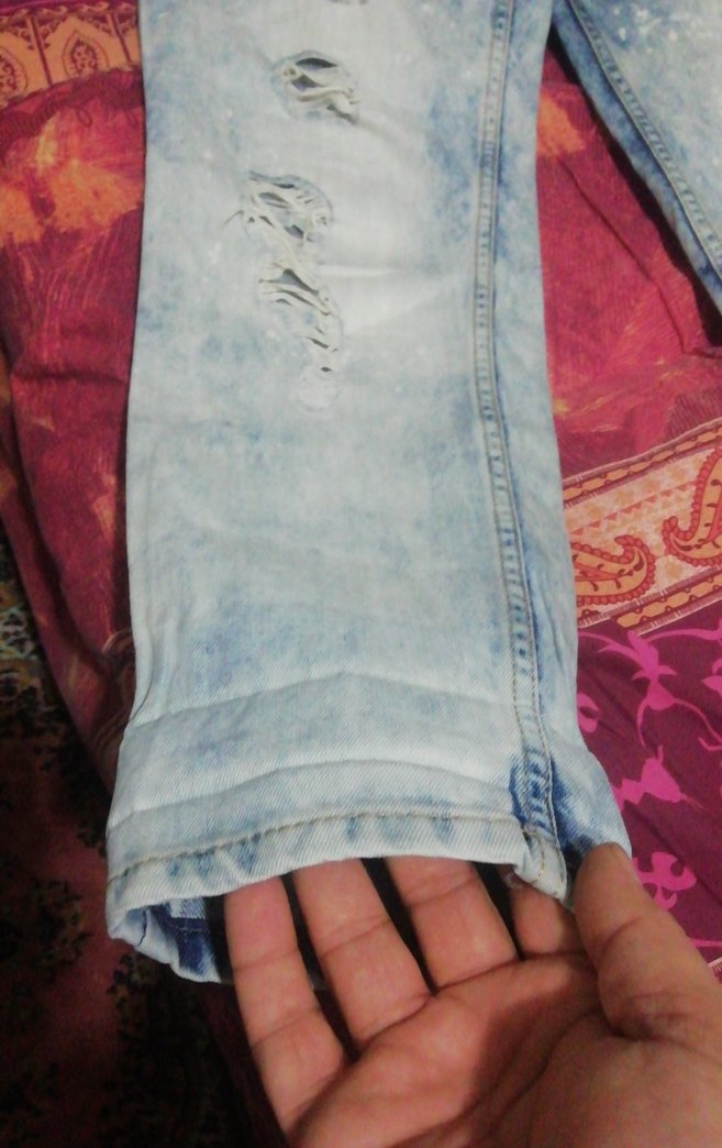 Chamur national, marka kot pantolon, sıfır gibi 150 TL - Görsel 2