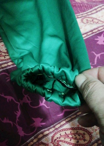 Kadın Yeşil Salaş Kumaş eşofman altı içi miflon, 75 TL - Görsel 3