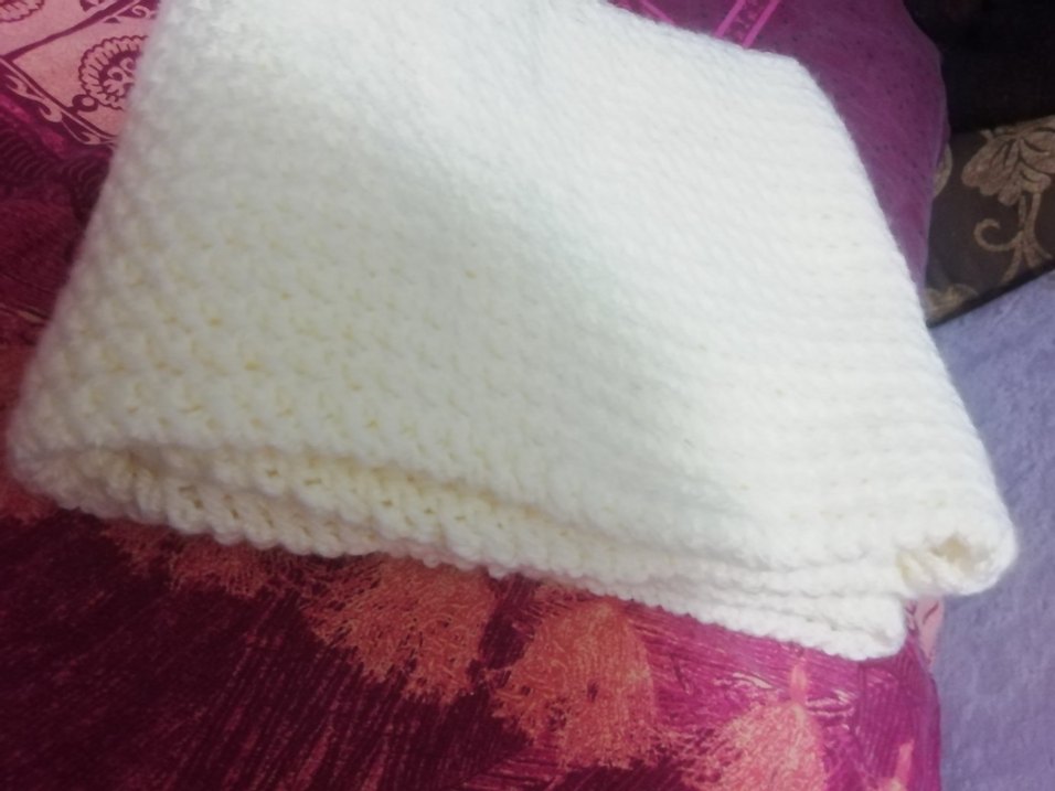 Krem rengi el Örgüsü boğazlık atkı,, sıfır üründür 40 TL - Görsel 4