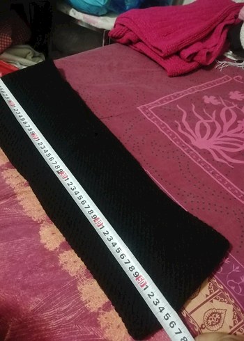 Siyah boğazlık çift katlı kalın yumuşak sıfır örgü, 40 TL - Görsel 9