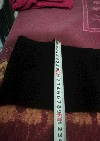 Siyah boğazlık çift katlı kalın yumuşak sıfır örgü, 40 TL - Görsel 8