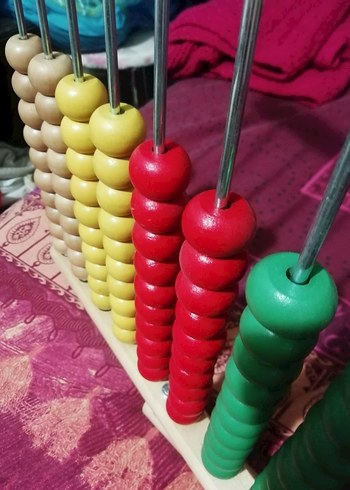 Ahşap Abaküs Eğitici, sayma tahtası, 100 adet sayma 100 TL - Görsel 10