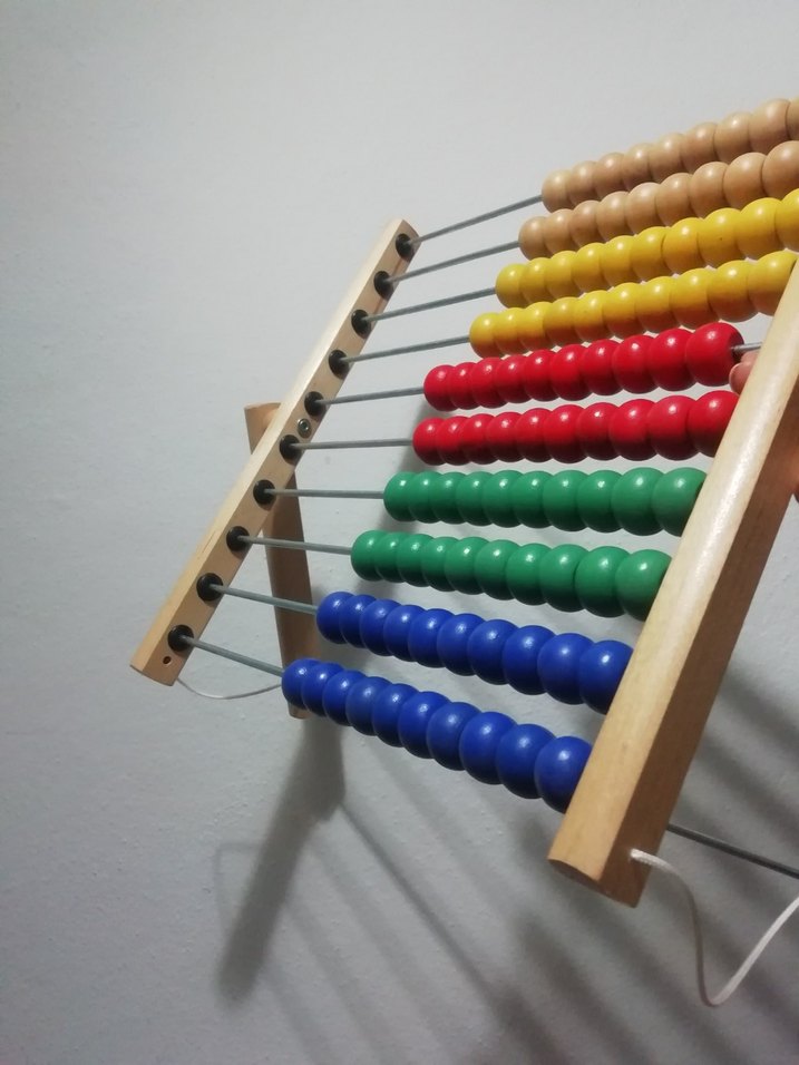 Ahşap Abaküs Eğitici, sayma tahtası, 100 adet sayma 100 TL - Görsel 2