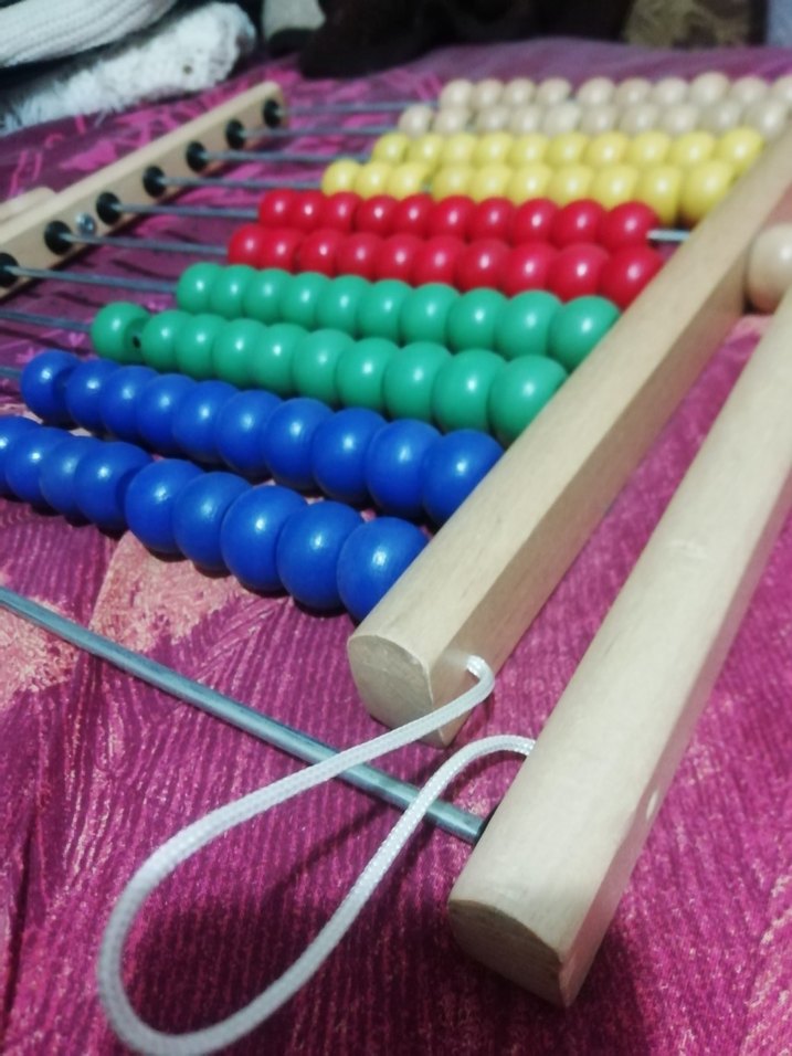 Ahşap Abaküs Eğitici, sayma tahtası, 100 adet sayma 100 TL - Görsel 5