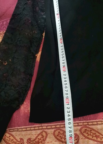 Waikiki marka Dantel,kollu, Siyah Triko Bluz, sıfır ürün,100 TL - Görsel 9