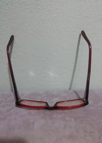 Koyu Kırmızı yakın okuma gözlüğü 1.30 numara - Görsel 4