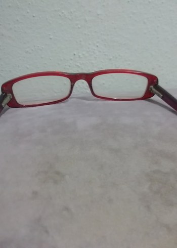 Koyu Kırmızı yakın okuma gözlüğü 1.30 numara - Görsel 2