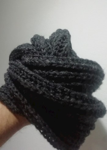 Siyah el Örgüsü Kadın boğazlık kalın yumuşak, sıfır, 40 TL - Görsel 3