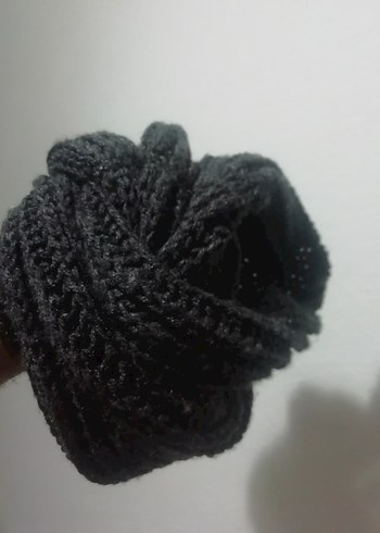 Siyah el Örgüsü Kadın boğazlık kalın yumuşak, sıfır, 40 TL - Görsel 4