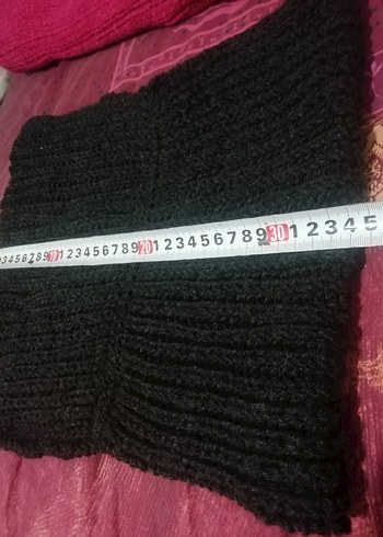 Siyah el Örgüsü Kadın boğazlık kalın yumuşak, sıfır, 40 TL - Görsel 8