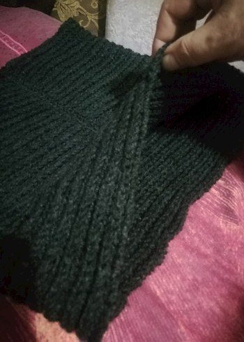 Siyah el Örgüsü Kadın boğazlık kalın yumuşak, sıfır, 40 TL - Görsel 7