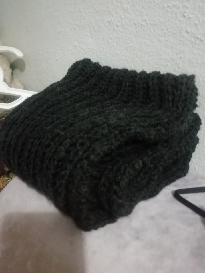 Siyah el Örgüsü Kadın boğazlık kalın yumuşak, sıfır, 40 TL - Görsel 2