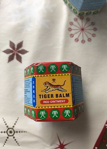 Tiger balm kırmızi 