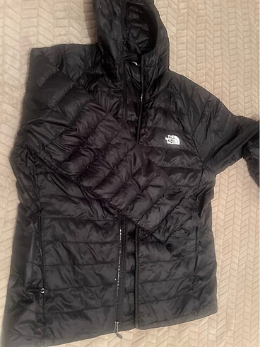 l Beden siyah Renk The North Face mont kaz tüyü