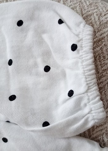 Puantiye Desenli Uzun Kollu Kız Gömlek - Görsel 4