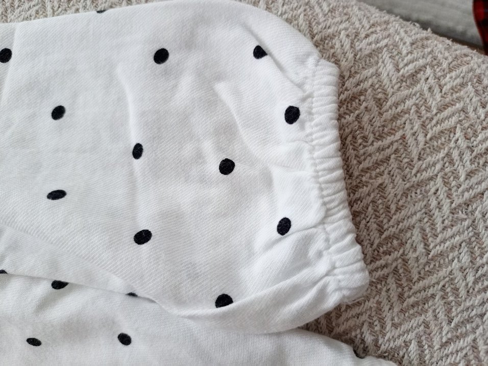 Puantiye Desenli Uzun Kollu Kız Gömlek - Görsel 4