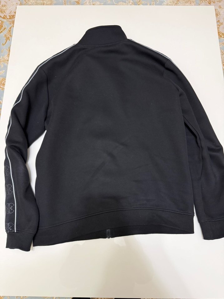 Siyah Fermuarlı Guess Erkek Sweatshirt - Görsel 3