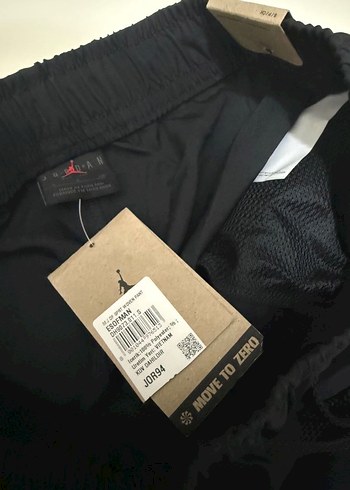 Jordan Siyah Fermuarlı Erkek Eşofman Altı - Görsel 3