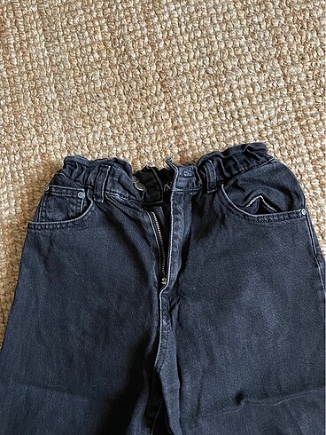 Siyah Mom Jean