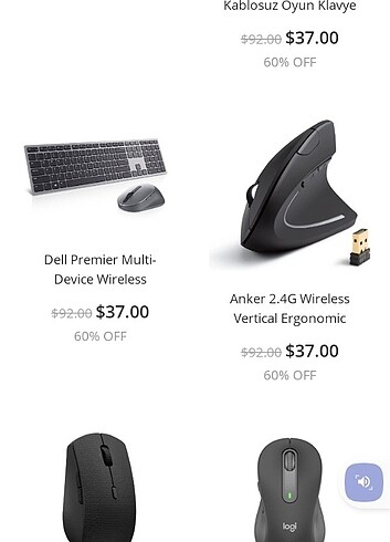 Kablosuz Mause wireless optical mause - Görsel 6