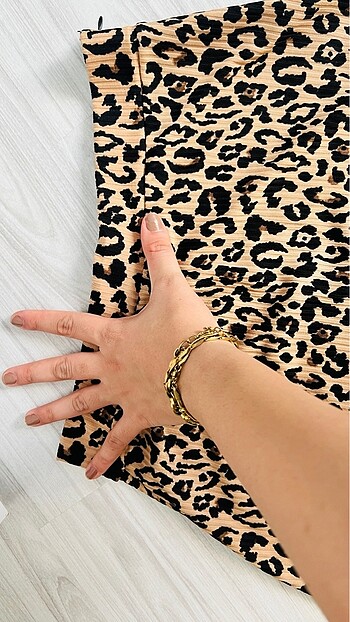 m Beden Leopar etek