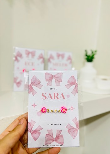 İsim  Yazılı Bileklik - Görsel 3