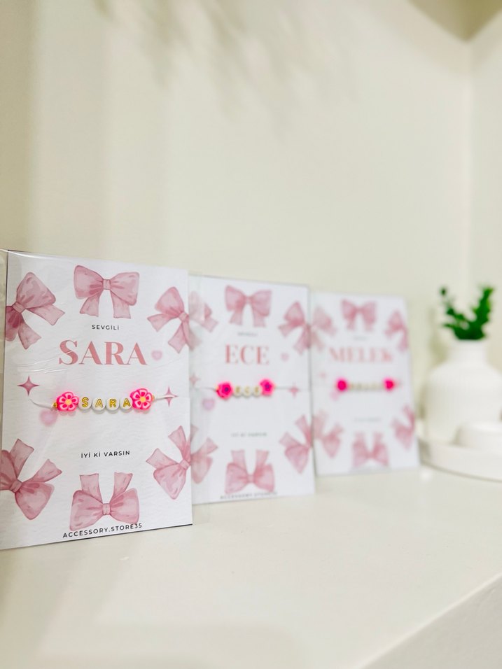 İsim  Yazılı Bileklik - Görsel 5