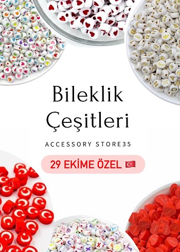 Pastel Renkli Bileklik Boncukları