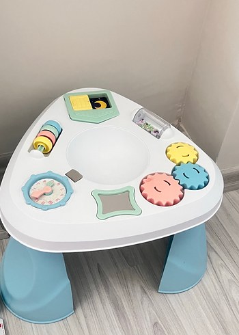Pastel Mavi Eğitici Aktivite Masası