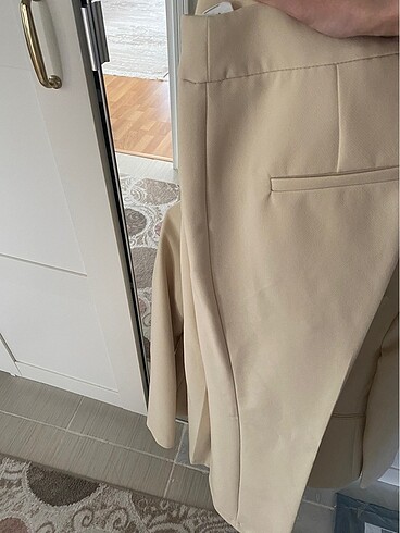 s Beden camel Renk Blazer ceket ve pantolon