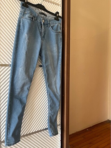 Buz mavisi skinny kot