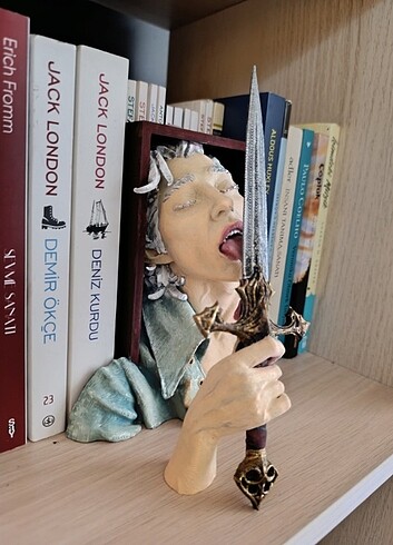 İhtiraslı suikastçi kitaplık ayracı Booknook 